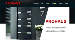 Desktop Screenshot of prohaus-zabrze.pl